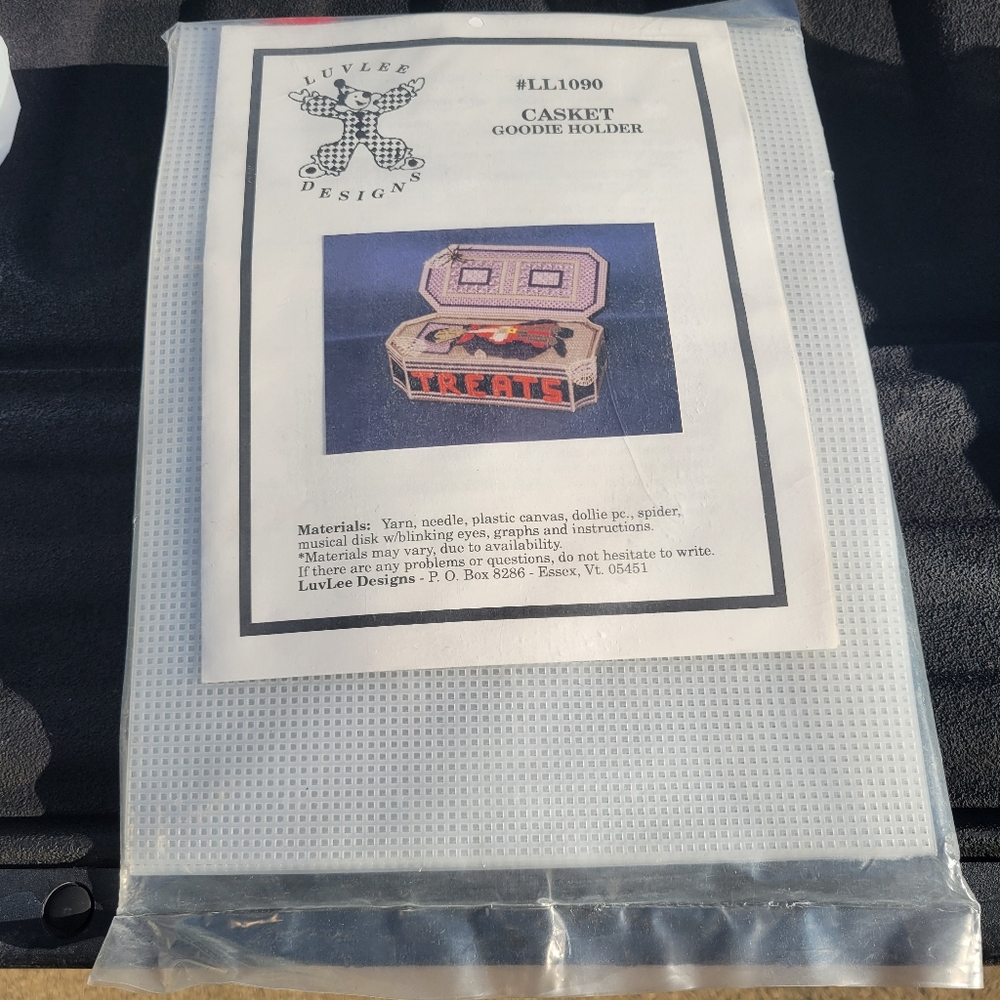 Luvlee Designs  Casket Goodie Holder
